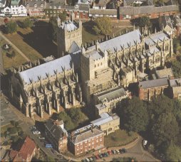 Aerial View of Cathedral