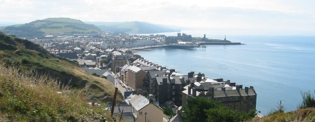 Aberystwyth from Constitution Hill