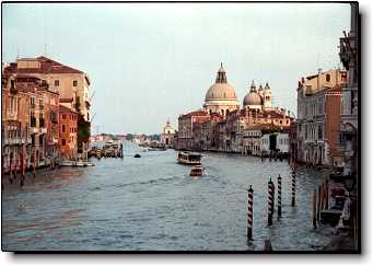 Venice photo gallery Accademia Bridge Santa Maria della Salute Grand Canal