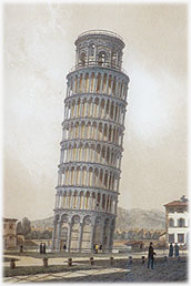 the leaning tower - ruskin