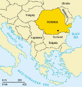 Romania Map